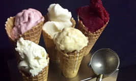 Treat yourself to one of LuvLee's Gourmet Ice Creams or Sorbets this Summer